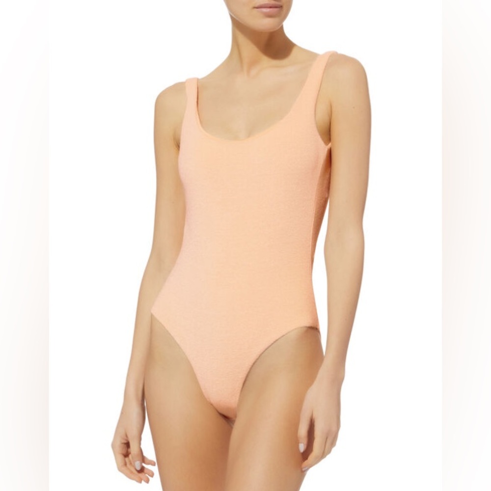 Onia Kelly Terry Cloth One Piece Swimsuit
